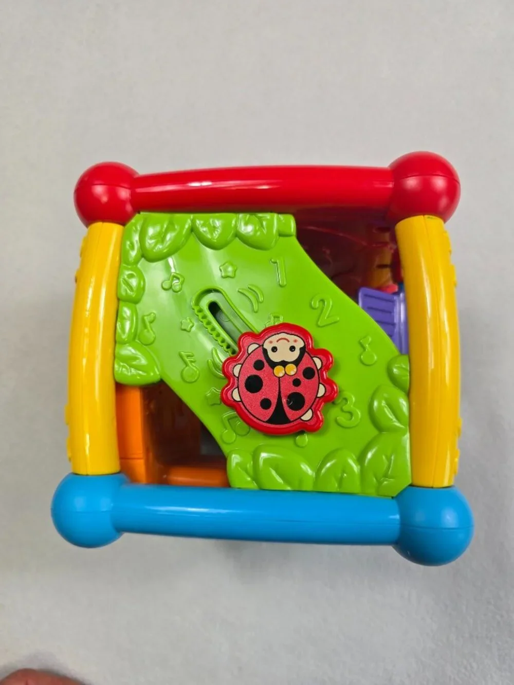 Vtech Busy Learners Activity Cube Interactive Toy Clean *Works*